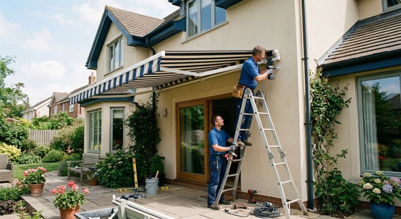 Canvas Awning Installation in Santa Rosa, CA