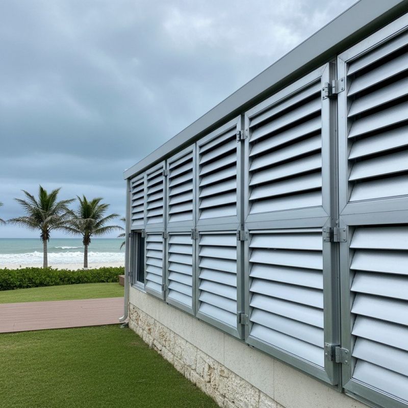 Hurricane Shutter Installation in Alpharetta, GA