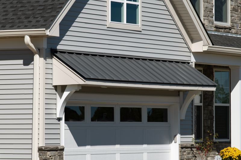 Metal Awning Installation