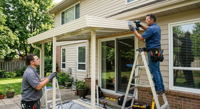 Aluminum Awning Replacement in Santa Rosa, CA