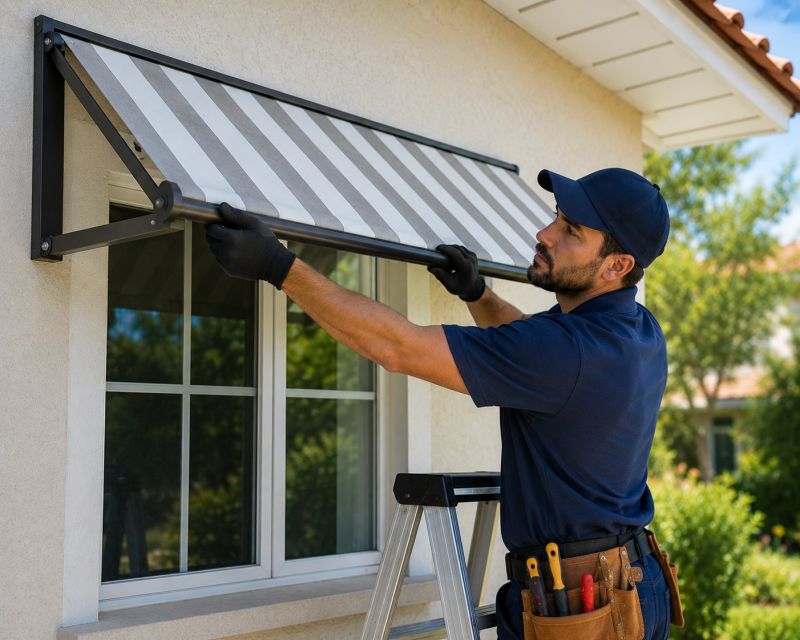 Canvas Awning Installation in Napa, CA