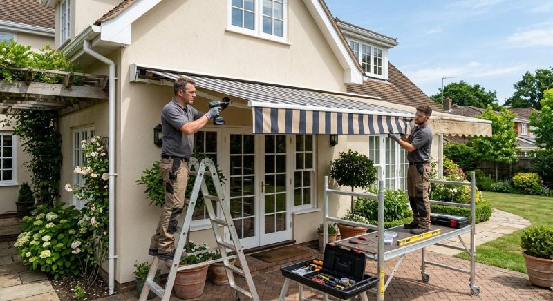 Cloth Awning Replacement in Santa Rosa, CA