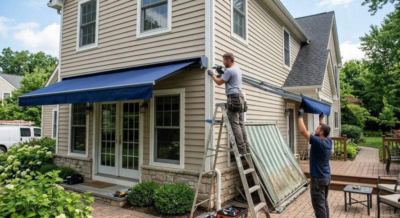Custom Awnings Installation in Santa Rosa, CA