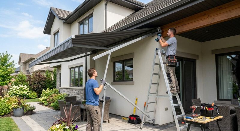 Deck Awning Installation in Napa, CA