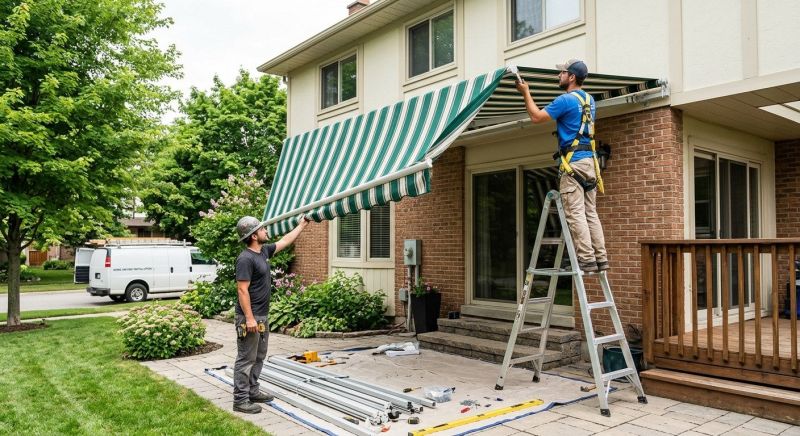 Home Awning Installation in Sonoma County, CA