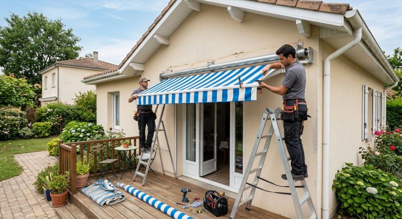 Home Awning Installation in Napa, CA