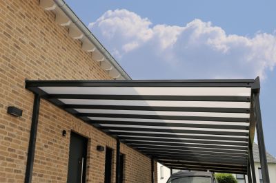 Metal Awning Installation