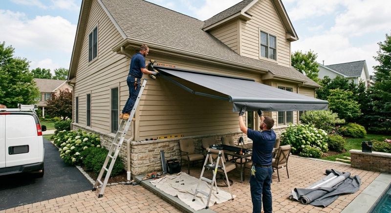 Motorized Awning Installation in Napa, CA