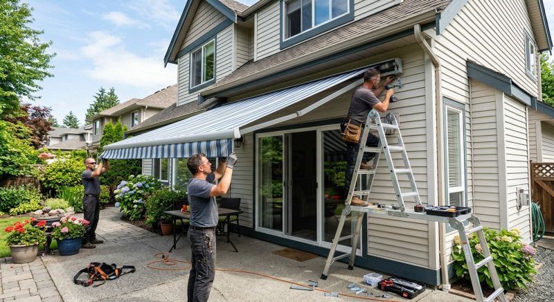 Retractable Awning Replacement in Santa Rosa, CA