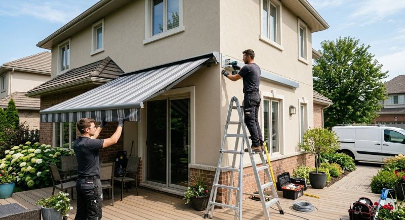 Retractable Awning Replacement in Marin County, CA