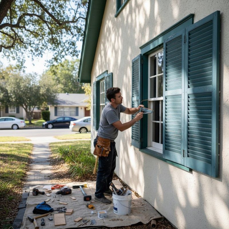 Shutter Handle Repair in Kansas City, MO