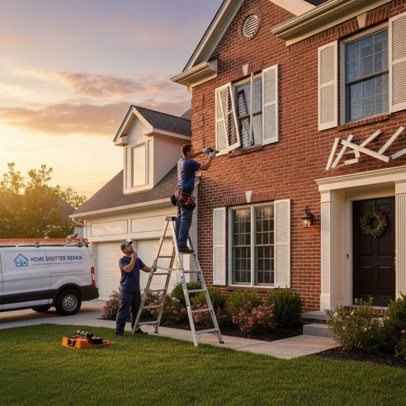 Shutter Latch Replacement in Overland Park, KS