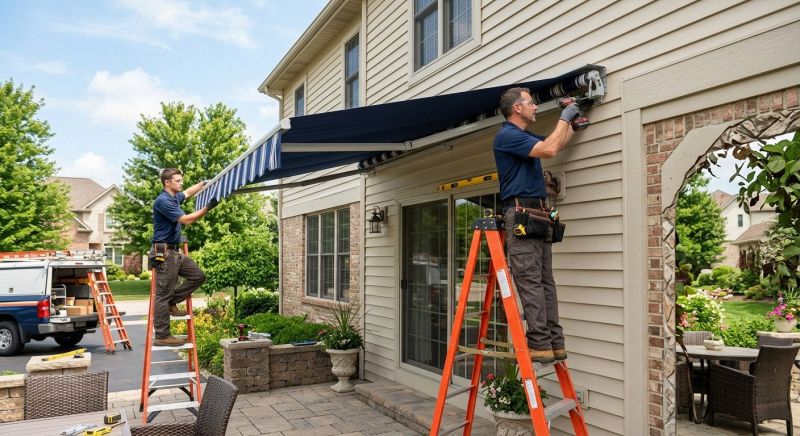 Window Awning Installation in Napa, CA